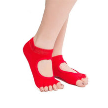Load image into Gallery viewer, Five Toes Socks Women Round Yoga Socks Ballet Dancing Socks For Women