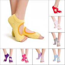 Load image into Gallery viewer, Five Toes Socks Women Round Yoga Socks Ballet Dancing Socks For Women