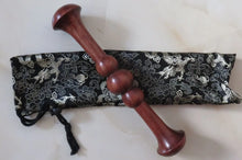 Load image into Gallery viewer, high quality rosewood tai chi ruler Wooden kung fu rods  fitness exercise bar Massage stick martial arts sticks
