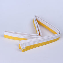 Load image into Gallery viewer, Cotton Taekwondo Belt karate judo Martial Arts Waistband Red White Blue Black Belts Kids Adults 240cm  17 colors