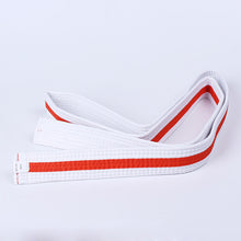 Load image into Gallery viewer, Cotton Taekwondo Belt karate judo Martial Arts Waistband Red White Blue Black Belts Kids Adults 240cm  17 colors