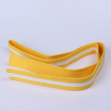 Load image into Gallery viewer, Cotton Taekwondo Belt karate judo Martial Arts Waistband Red White Blue Black Belts Kids Adults 240cm  17 colors