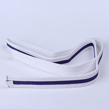Load image into Gallery viewer, Cotton Taekwondo Belt karate judo Martial Arts Waistband Red White Blue Black Belts Kids Adults 240cm  17 colors