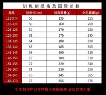 Load image into Gallery viewer, Tai Chi Sword Stainless Steel Wushu Competition National Standard  Kung Fu Tai Chi Sword  Tassel