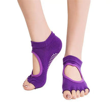 Load image into Gallery viewer, Five Toes Socks Women Round Yoga Socks Ballet Dancing Socks For Women