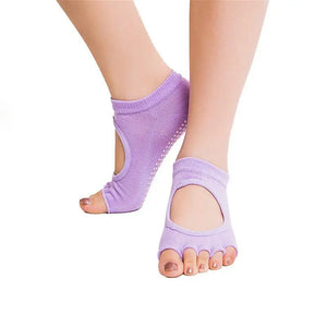 Five Toes Socks Women Round Yoga Socks Ballet Dancing Socks For Women