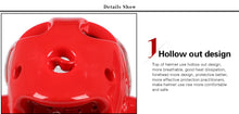 Load image into Gallery viewer, Full Face Head Guard Karate Helmet Taekwondo Headgear MMA Kick Boxing Head Protector Professional Training Helmets