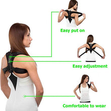 Cargar imagen en el visor de la galería, YOSYO Brace Support Belt Adjustable Back Posture Corrector Clavicle Spine Back Shoulder Lumbar Posture Correction