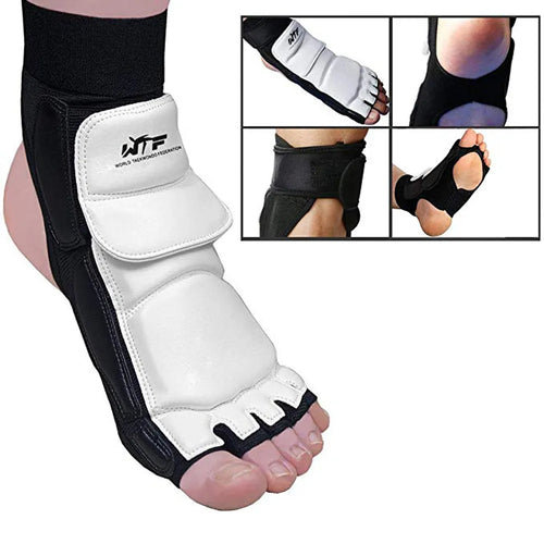 Adult Child Protect Socks Taekwondo Foot Protector Ankle Support Fighting Foot Gloves Guard Kickboxing Boot WTF Approved Protect