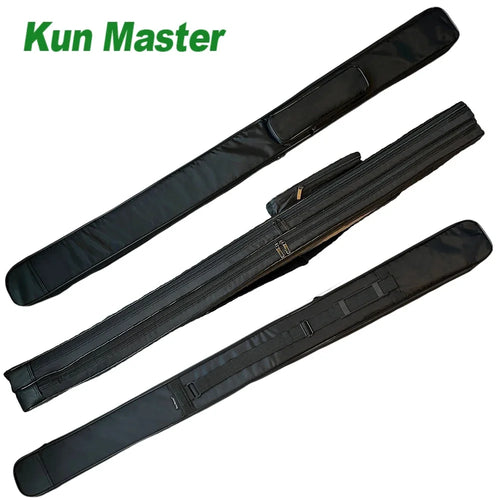 KUN MASTER- Sword Bag 55in Martial Art Case Can Packed 2 Sword Waterproof Bag for stick and Tai Chi sword, 1.4 meter Bag Shoulder Bag