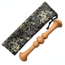 Load image into Gallery viewer, Tai Chi stick, Martial Arts Tai Chi Ruler, Tai Chi Ban ,Fitness bar(Beech) Gift cloth cover, Polished smooth
