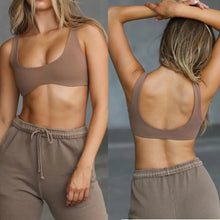 Load image into Gallery viewer, Fitness Bra Kardashian Same Style Shockproof Sports Curved Hem Yoga Wear Bra Slim Fit Top Run Women
