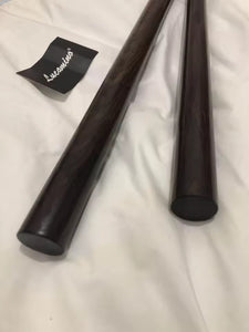 Black Ebony Hardwood Shaolin Wushu Sticks Kung Fu Sticks Hardwood Escrima Sticks Bo Staff strong durable wood sticks