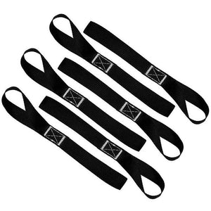 Soft Loop Tie Down Straps Strong Load Capacity Loop for Securing ATV UTV Motorcycles Scooters Dirt Bikes, 6Pcs