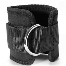 Load image into Gallery viewer, D-Ring Ankle Anchor Strap Belt Gym Cable Attachment Thigh Leg Strap Lifting Fitness Exercise Banda Elastica Fitness Resistencia