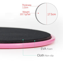 Load image into Gallery viewer, Sliding Gliding Fitness Discs Abdominal Exercise Sliding Plate Pilates Yoga Gym Abdominal Core Slider Training Equipment