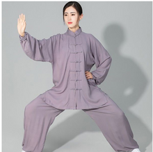 Load image into Gallery viewer, Tai chi Wushu Kung Fu Qi Gong Uniform High Quality Cotton, Children and Adult Clothing Martial Arts Wing Chun Suit