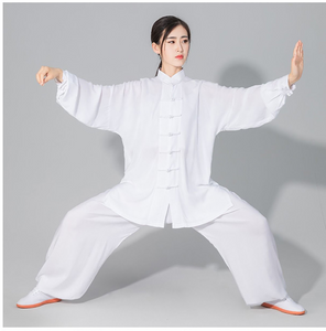 Tai chi Wushu Kung Fu Qi Gong Uniform High Quality Cotton, Children and Adult Clothing Martial Arts Wing Chun Suit