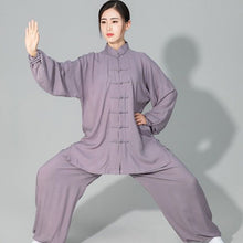 Load image into Gallery viewer, USHINE Professional Tai Chi Uniform Cotton 6 Colors High Quality Wu Shu Kung Fu Clothing Kids Adult Martial Arts Wing Chun Suit