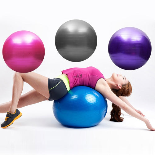 Colorful 85cm Sports Yoga Balls Fitness Ball PVC Exercise Pilates Bola Pilates Gym Balance Workout Massage Ball Drop Shipping