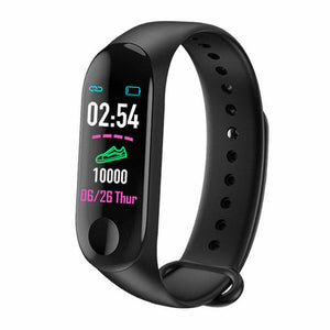 Sports Heart Rate Monitor Smart Wristband Fitness Tracker Health Outdoor Waterproof Multifunctional Blood Pressure Bracelet