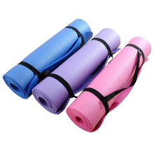 Load image into Gallery viewer, Yoga Mats Thick Non-slip Fitness Pad For Yoga Exercise Pilates, 183x61x10mm NBR