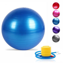 Load image into Gallery viewer, Sports Exercise Balls (55-75cm) Pilates Fitness Balance Ball AntiBurst Stability Ball for Training Workout Massage Birthing Ball