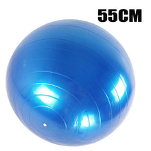 Load image into Gallery viewer, Sports Exercise Balls (55-75cm) Pilates Fitness Balance Ball AntiBurst Stability Ball for Training Workout Massage Birthing Ball