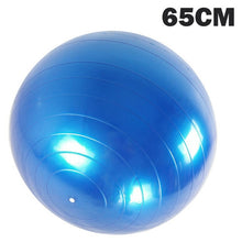 Load image into Gallery viewer, Sports Exercise Balls (55-75cm) Pilates Fitness Balance Ball AntiBurst Stability Ball for Training Workout Massage Birthing Ball