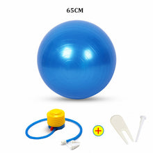 Load image into Gallery viewer, Sports Exercise Balls (55-75cm) Pilates Fitness Balance Ball AntiBurst Stability Ball for Training Workout Massage Birthing Ball