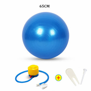 Sports Exercise Balls (55-75cm) Pilates Fitness Balance Ball AntiBurst Stability Ball for Training Workout Massage Birthing Ball