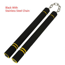 Load image into Gallery viewer, Martial Arts Foam Nunchakus Martial Arts Nunchucks  Metal Chain Safe Sponge Nunchucks