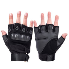 Load image into Gallery viewer, Tactical Hard Knuckle Half finger Gloves Men&#39;s Army Military Combat Hunting Shooting Airsoft Paintball Police Duty - Fingerless