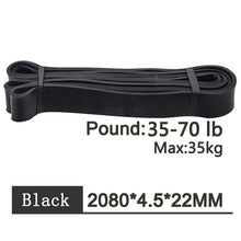 Cargar imagen en el visor de la galería, Pilates Pull Rope Fitness Loop Crossfit Expander Rubber Resistance Bands Training Yoga Strength Gym Power Sports, 208cm