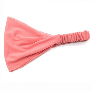 Solid Elastic Stretch Wide Hairband Women Lady Girl Yoga Running Headband Bandanas Headwear Elastic Hair Band Hair Accessories