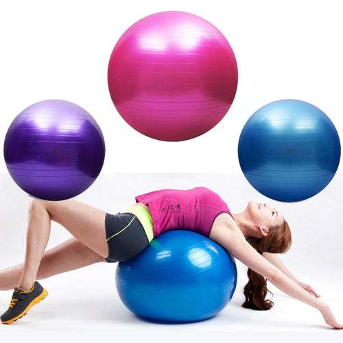 Sports Yoga Ballon Bola Pilates Fitness Ball Exercise Fitball Balance Gym PVC Pelota Workout Massage Yoga Ball 25cm 65cm 75cm 85