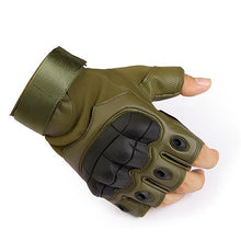 Load image into Gallery viewer, Touch Screen Hard Knuckle Tactical Gloves PU Leather Army Military Combat Airsoft Outdoor Sport Cycling Paintball Hunting Swat