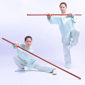 Long Wooden Stick Wushu Stick Shao Lin Wu Shu Stick Nan Gun Competition Stick For Wushu Performance Stick