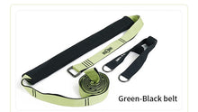 Cargar imagen en el visor de la galería, Yoga Fitness Stretching Strap Adjustable Leg Stretcher &amp; Back Assist Trainer, Improve Leg Waist Back Flexibility Ballet Dance