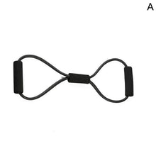 Load image into Gallery viewer, Resistance Bands Rubber Bands for Fitness Elastic Band Fitness Equipment Expander Workout Exercise Training, 8 Word Fitness Rope