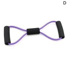 Load image into Gallery viewer, Resistance Bands Rubber Bands for Fitness Elastic Band Fitness Equipment Expander Workout Exercise Training, 8 Word Fitness Rope