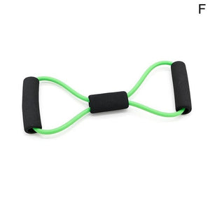 Resistance Bands Rubber Bands for Fitness Elastic Band Fitness Equipment Expander Workout Exercise Training, 8 Word Fitness Rope