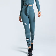 Cargar imagen en el visor de la galería, Yoga Pant Women Fitness High Waist Sports Leggings Tummy Control Hip Lifting Sweatpant Printed Workout Gym Leggins Tight Stretch
