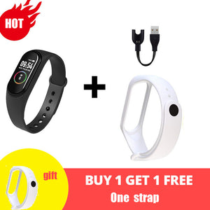 M4 Smart Silicone Watchs Sport Wristbands For Women LED Screen Fitness Traker Bluetooth Waterproof Lady Watchs Sports Brand