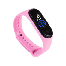 Cargar imagen en el visor de la galería, M4 Smart Silicone Watchs Sport Wristbands For Women LED Screen Fitness Traker Bluetooth Waterproof Lady Watchs Sports Brand