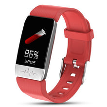 Load image into Gallery viewer, Sport Fitness Tracker Smart Bracelet Sport Activity Tracker Wristband Temperature Measurement Smart Band Pedometers Smartwrist