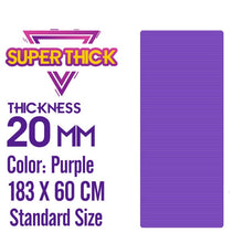 Load image into Gallery viewer, Yoga Mat 183*60cm Premium NBR  Pilates Exercise Tapete Gymnastics Dance Mats Yoga Gym Supply DIY Print, 20mm Super Thick Fitness