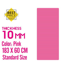 Load image into Gallery viewer, Yoga Mat 183*60cm Premium NBR  Pilates Exercise Tapete Gymnastics Dance Mats Yoga Gym Supply DIY Print, 20mm Super Thick Fitness
