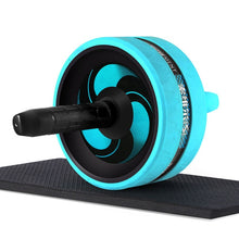 Load image into Gallery viewer, Roller&amp;Jump Rope No Noise Abdominal Wheel Ab Roller with Mat  For Exercise Fitness Equipment Accessories Body Building