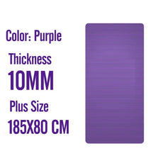 Load image into Gallery viewer, Yoga Mat For Men NBR Non-slip Exercise Tapete Gymnastics Fitness Mats 15MM Sport Pad With Bandages, 185X80 Big Size Gym Workout